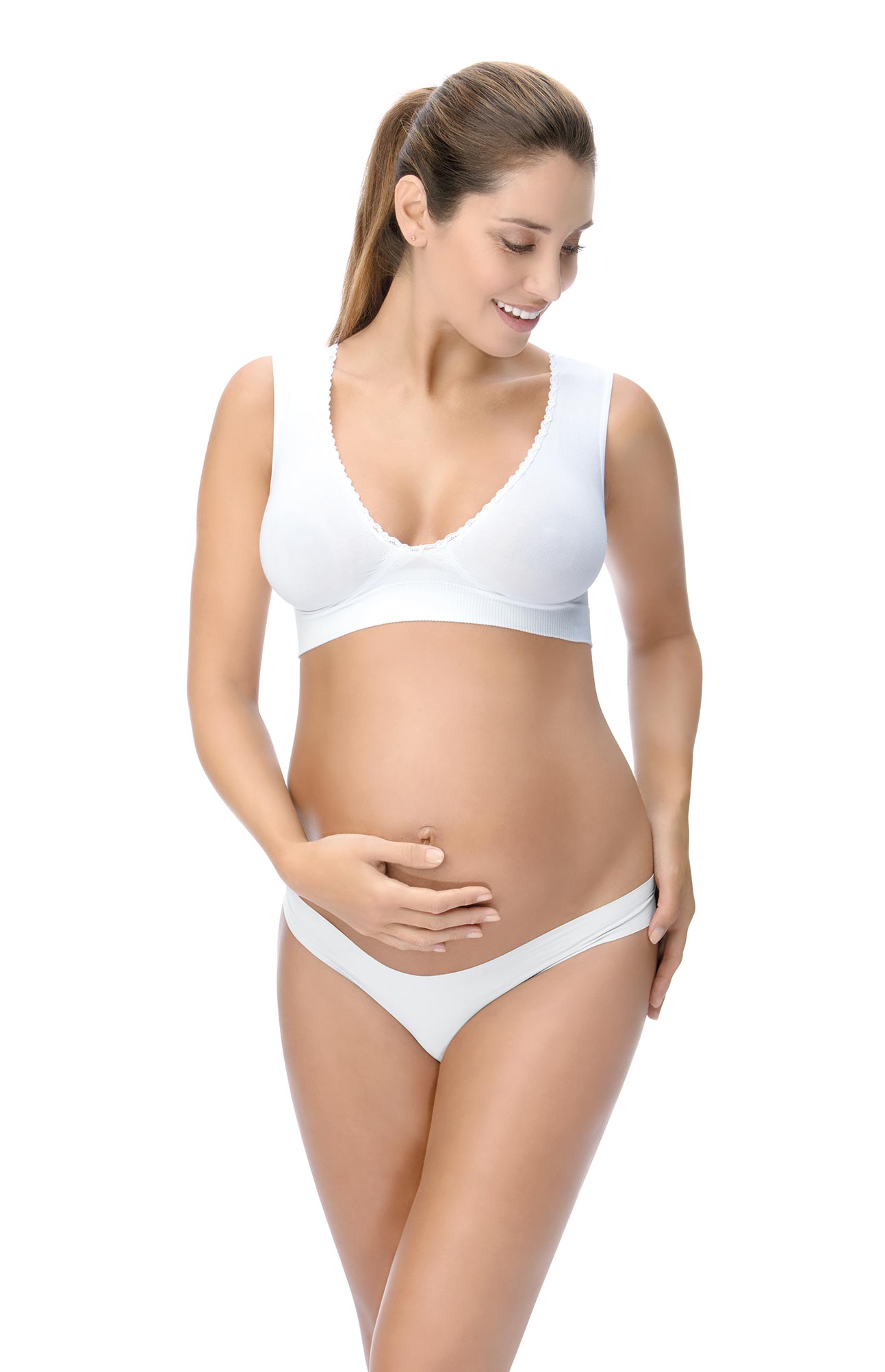 KUNINDOME Maternity Shapewear for Belly Support, Prevent Thigh